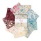 Expressions Batiks 5" Square Pack (Charm Pack / 5" Stacker) in Floral Grid Old China by Riley Blake Designs for Riley Blake (5-23465B-42)